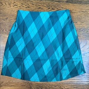 J Crew Factory Plaid Mini Skirt Size Small NWT